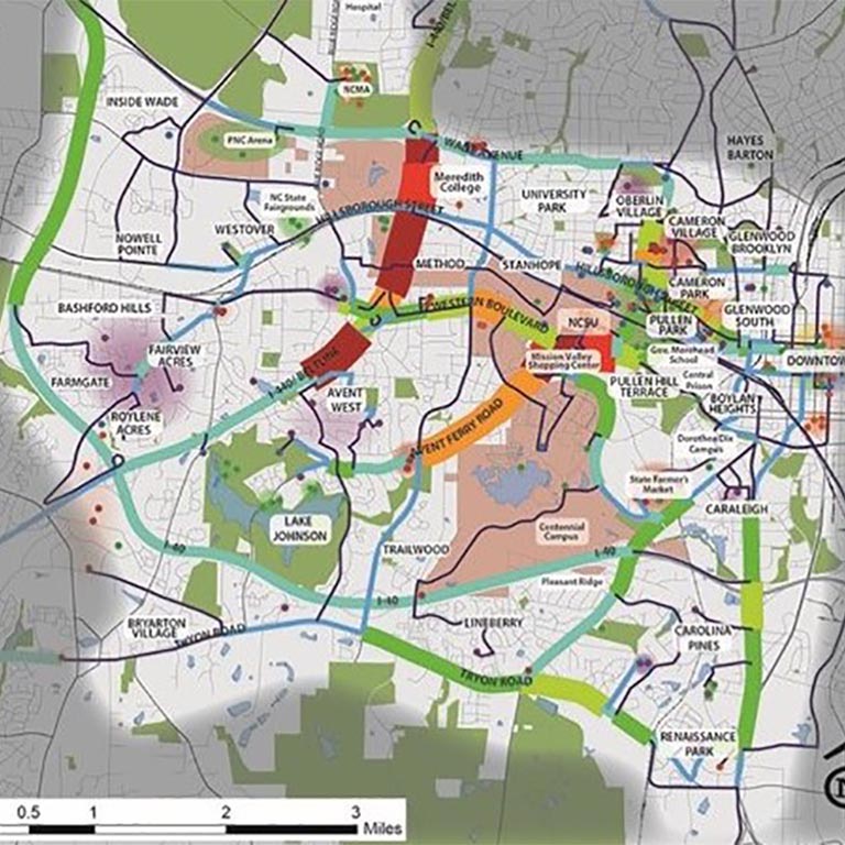 Neighborhoods in Southwest Raleigh